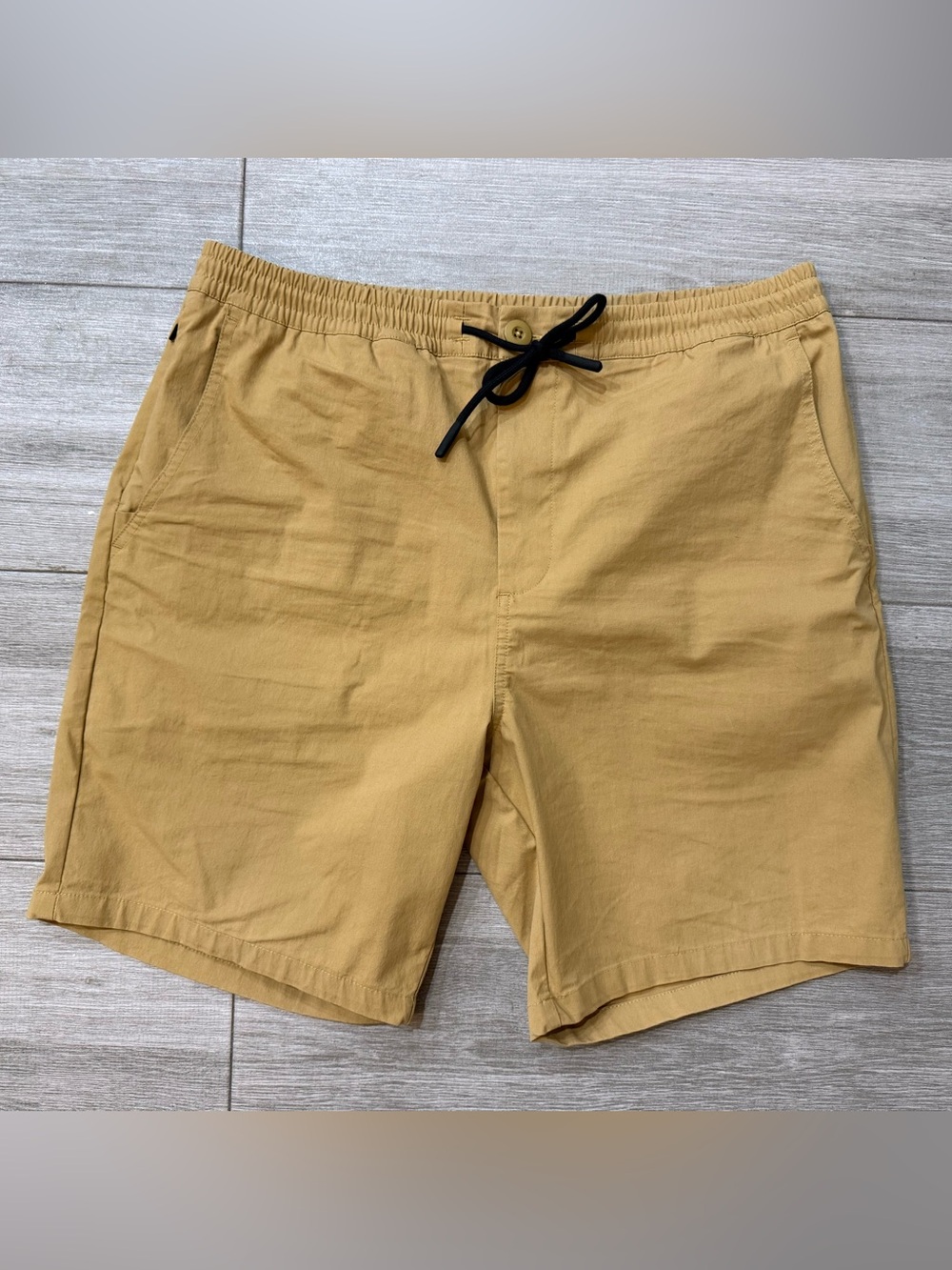 Men's Stance Compound Chino Shorts with Freshtek Khaki Size L Large New